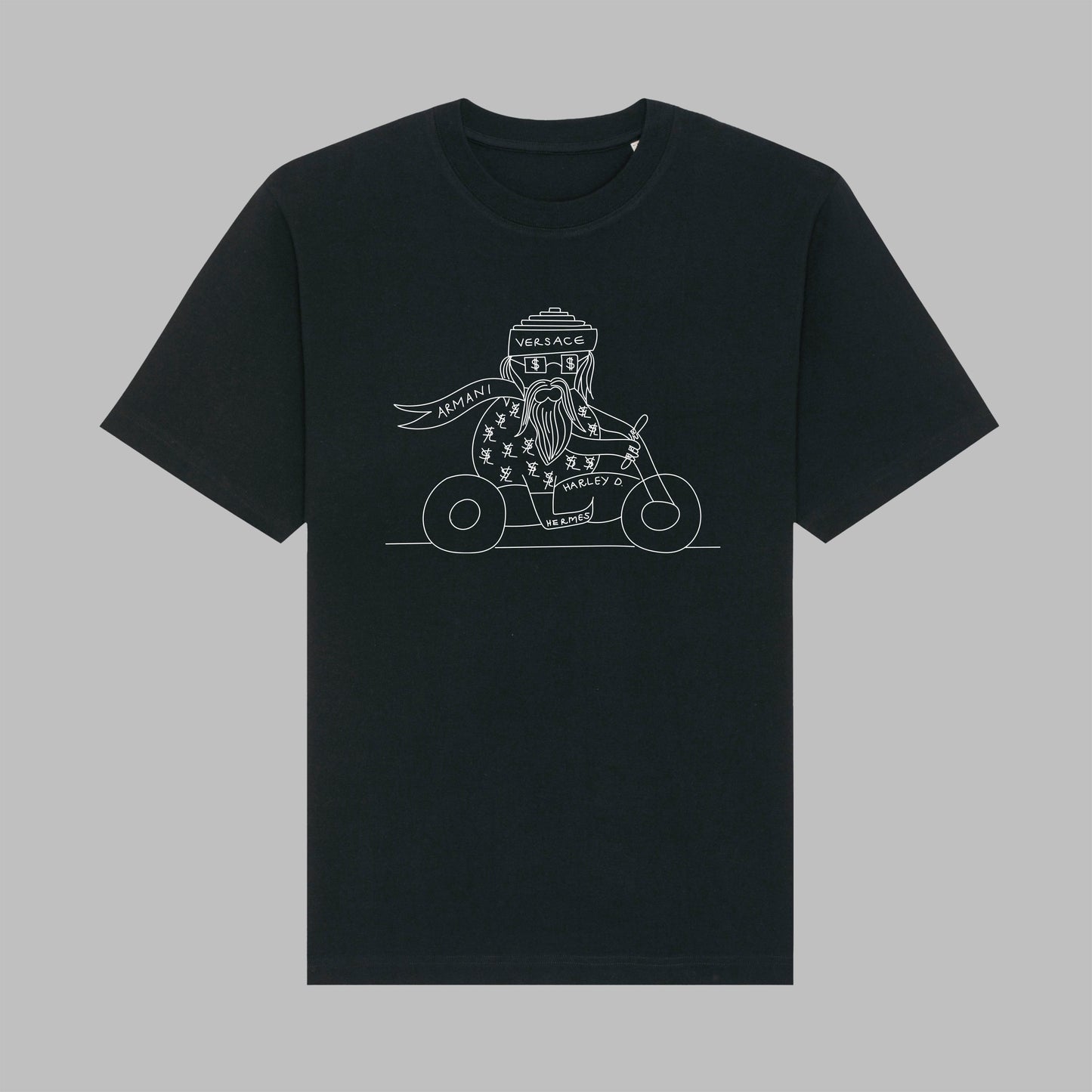 "YOU ARE THE GURU" SHIRT Black