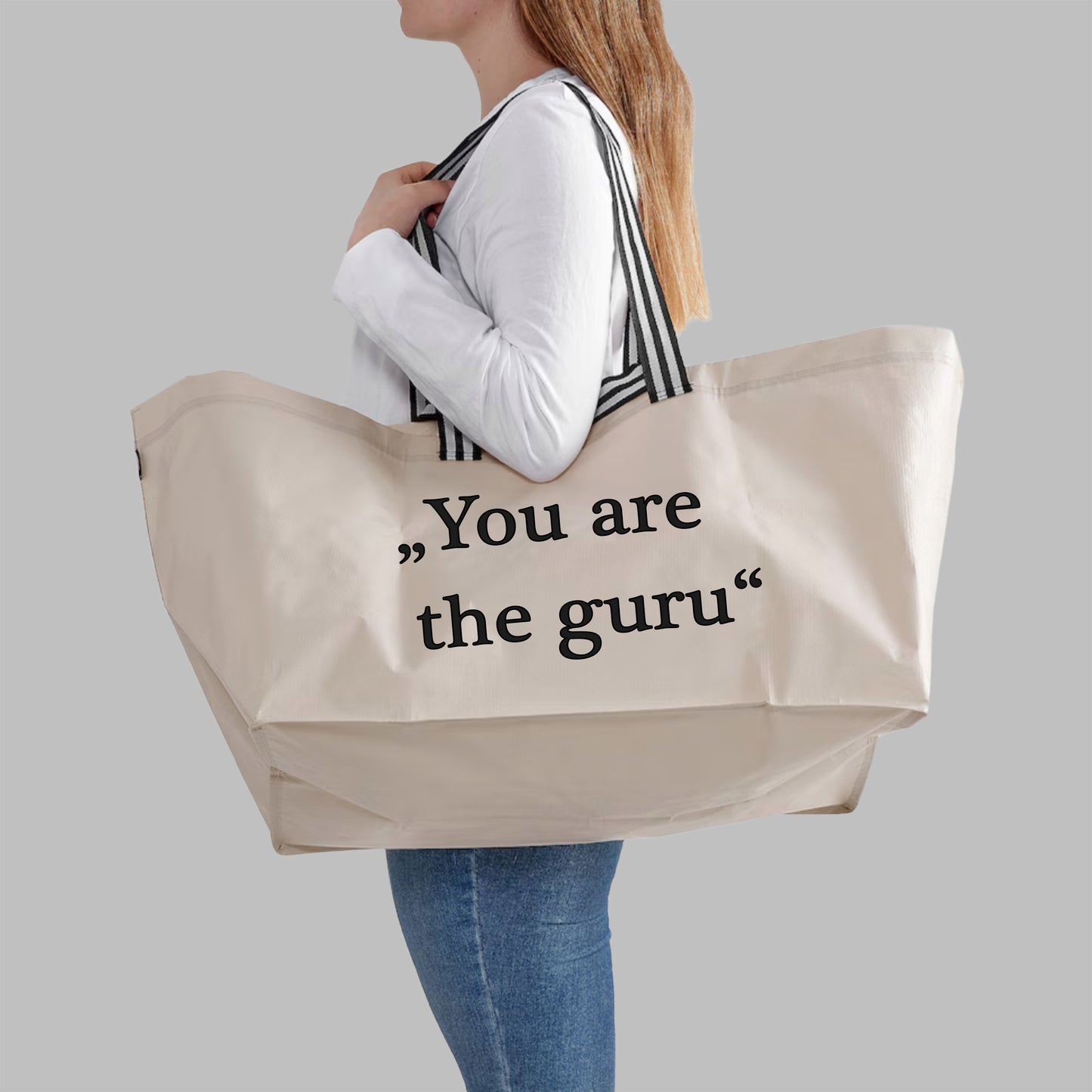 "YOU ARE THE GURU" BAG
