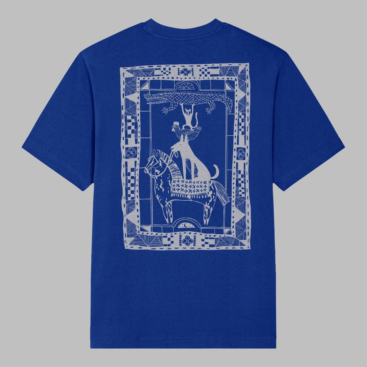 70% at checkout - CHOCOLAB - SHIRT - WORKER BLUE