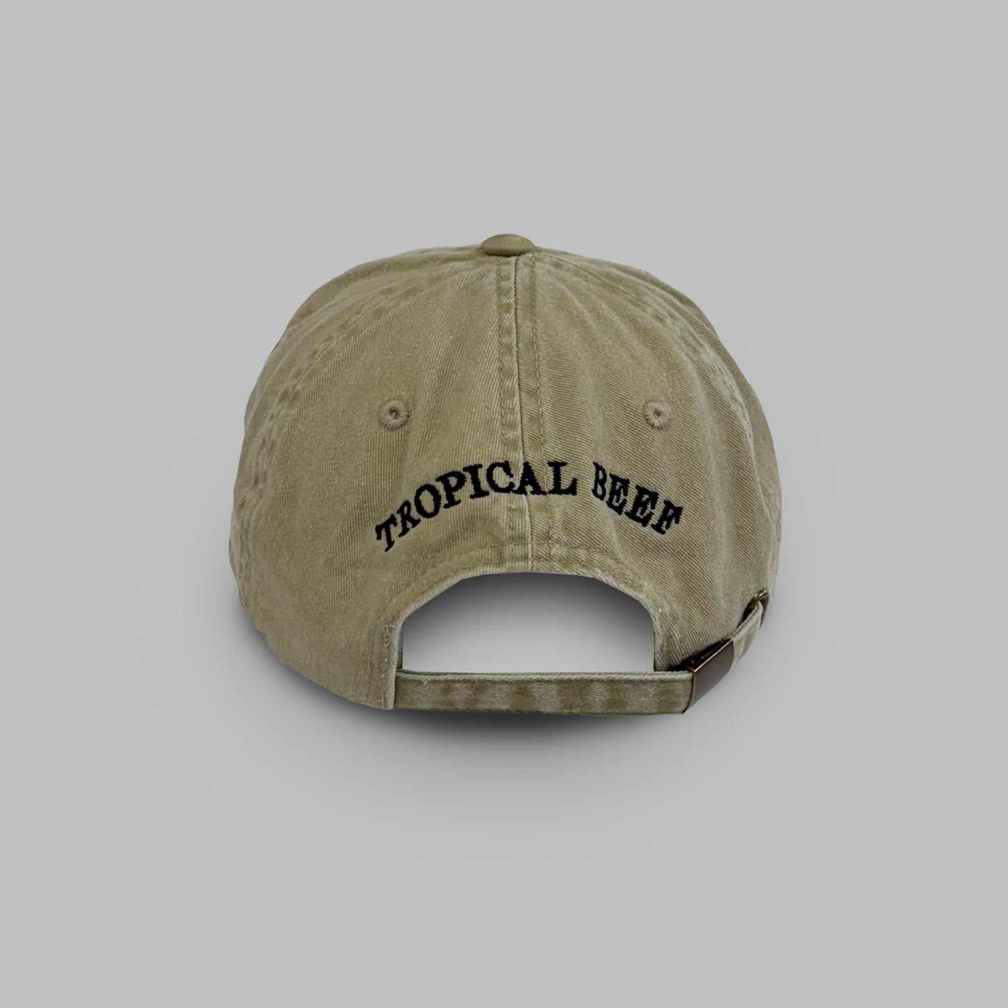 "Tropical Beef" BEIGE CAP