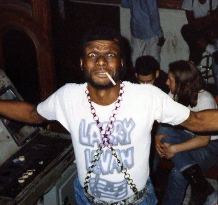 Larry Shirt - White Pink - Found Object