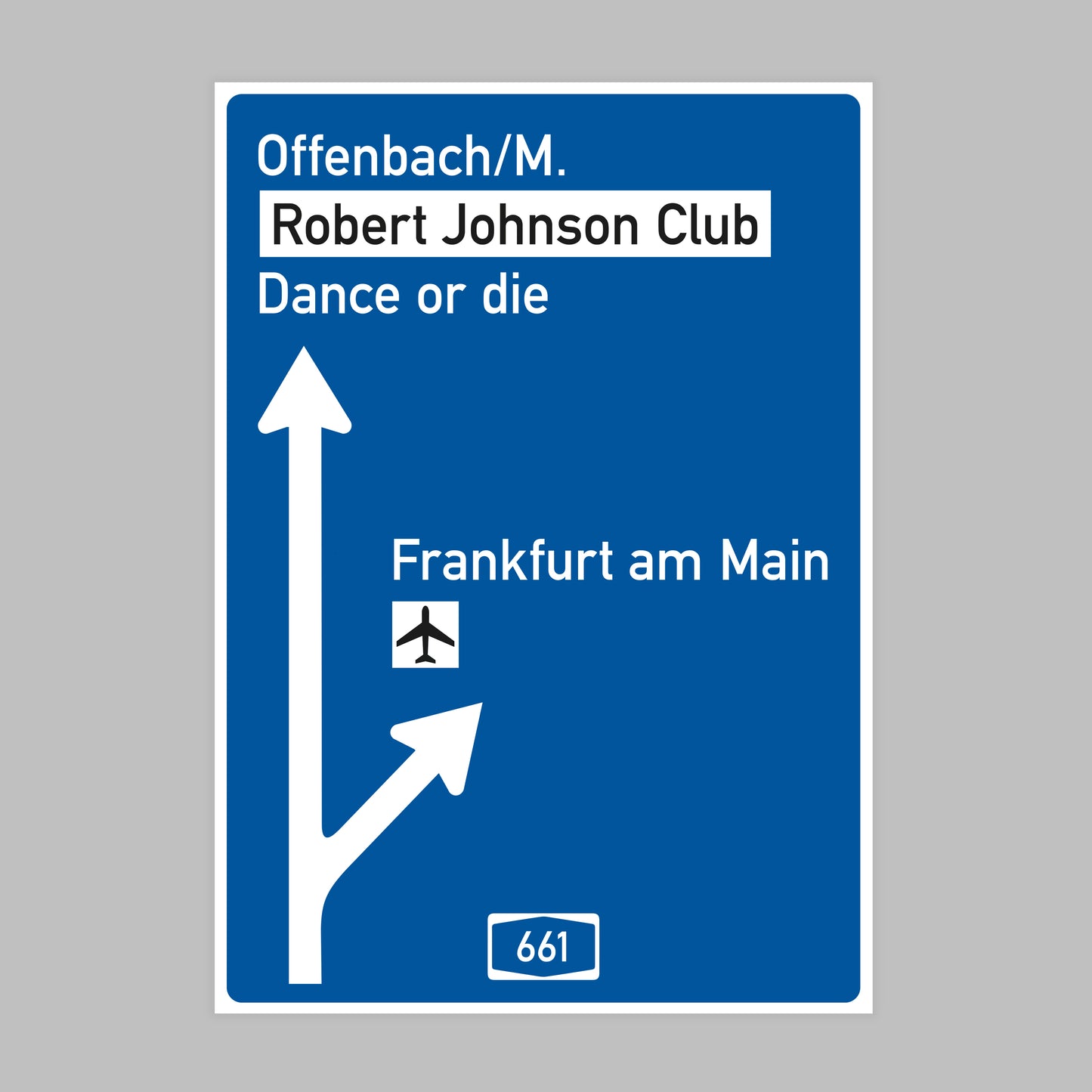 Route 661 Years by DVE and MON - Poster