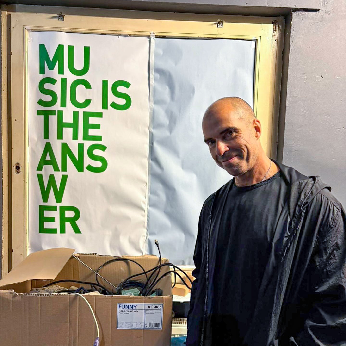 "Music Is The Answer" - Poster