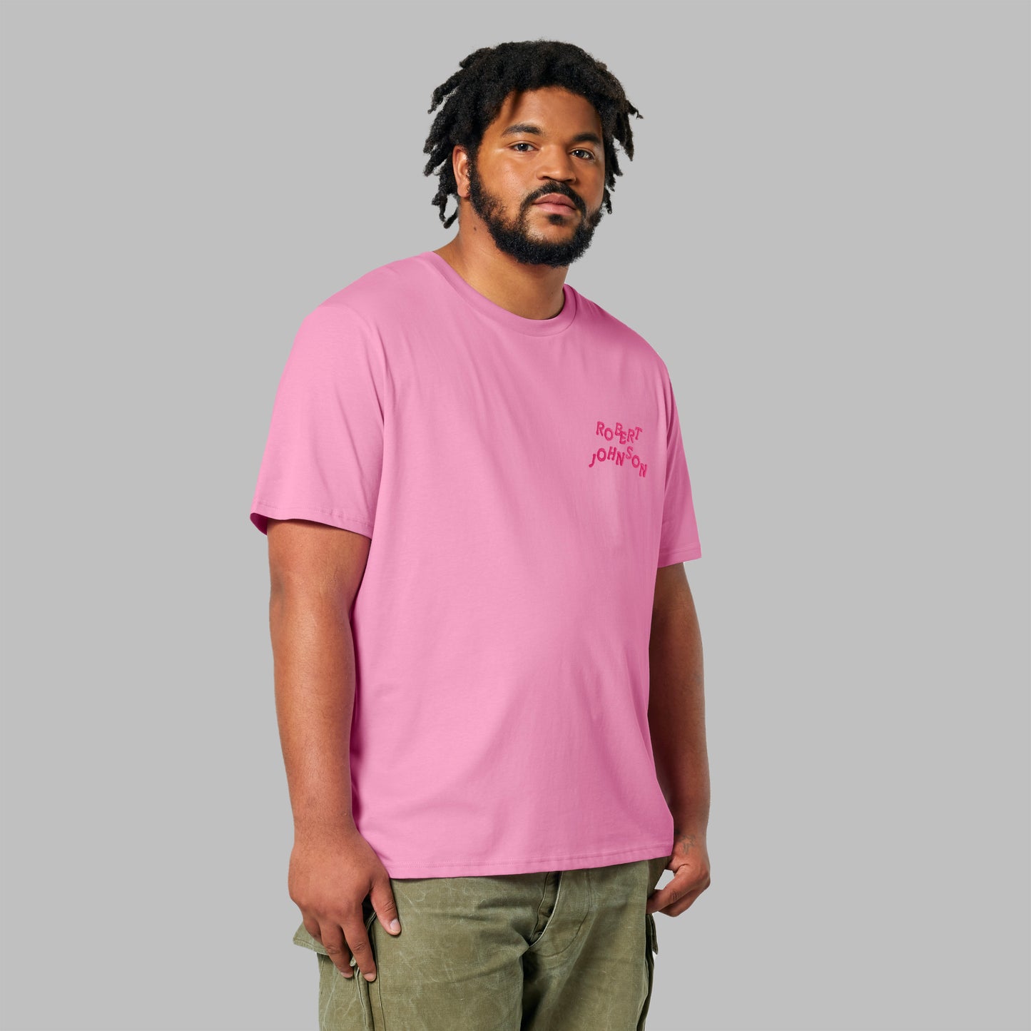 RJ LOGO - SHIRT - BUBBLE PINK