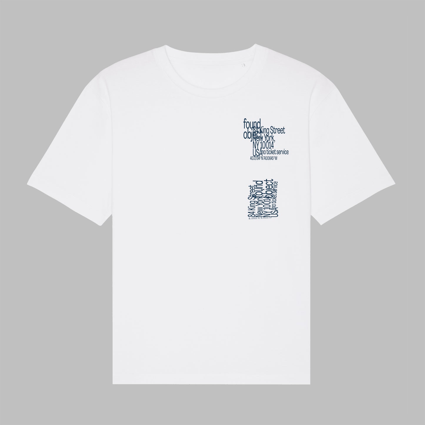 Larry Shirt - White Pink - Found Object