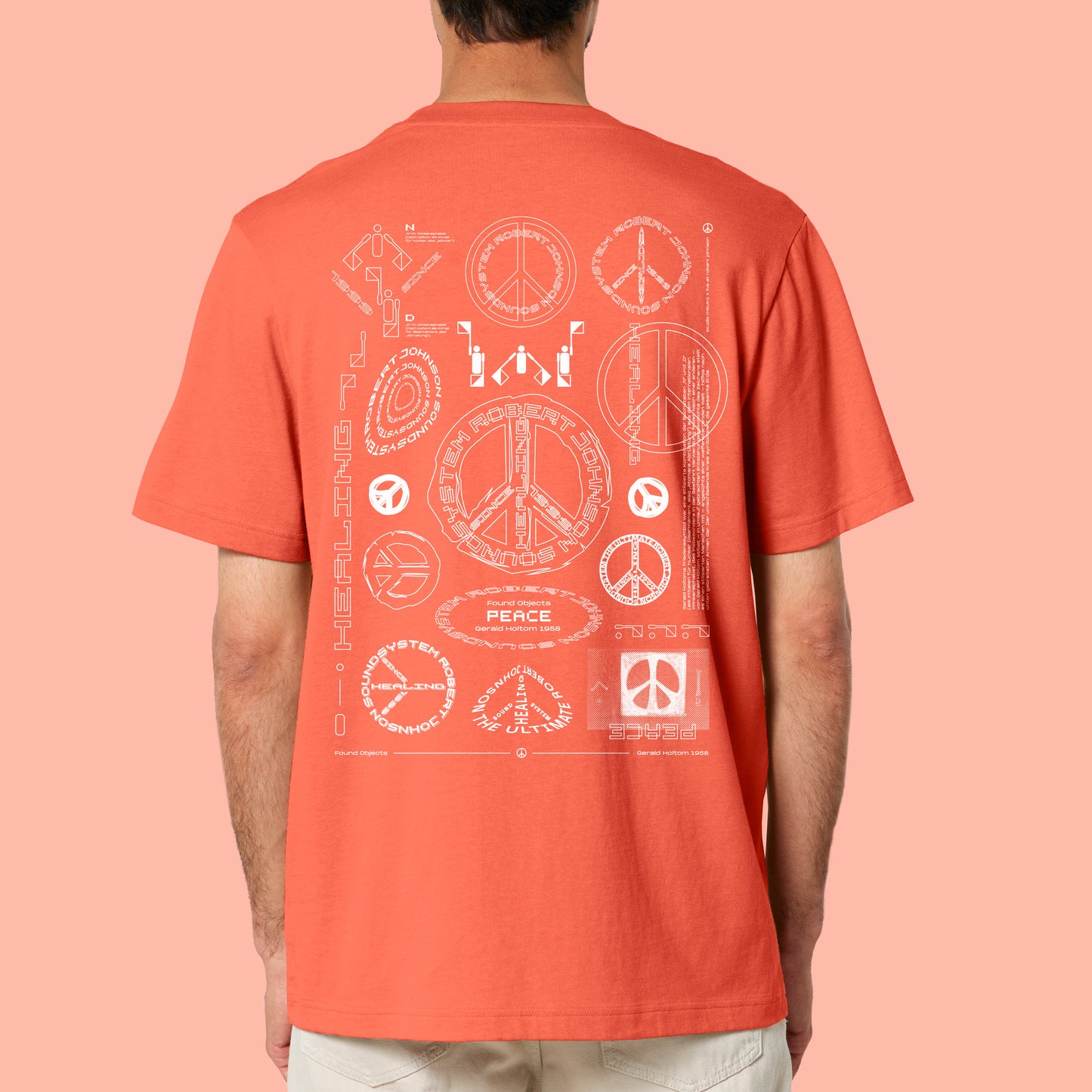 70% at checkout - "Found Objects: Peace by Gerald Holtom!" - Shirt - FIESTA