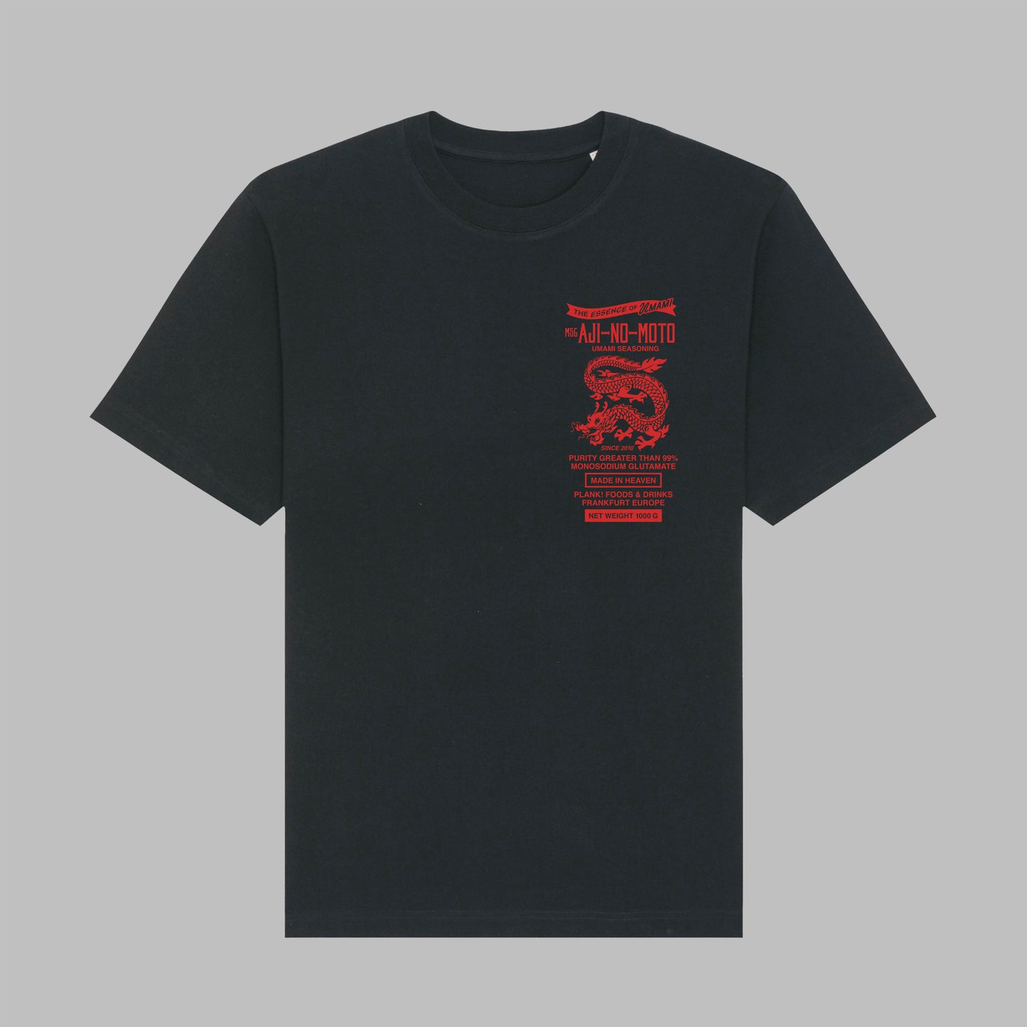 PLANK! MSG IN HEAVEN – Black Shirt