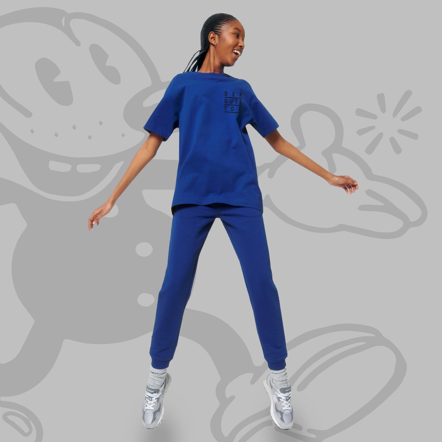 "DER GUTE TON" by Franz Aumüller – SHIRT Worker Blue