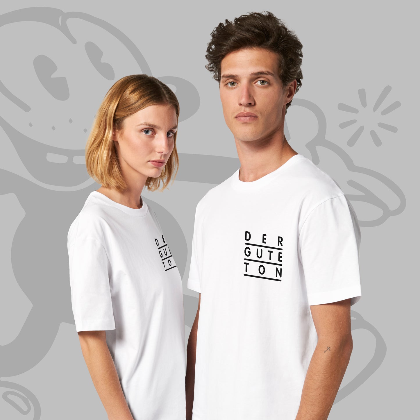 "DER GUTE TON" by Franz Aumüller – SHIRT White