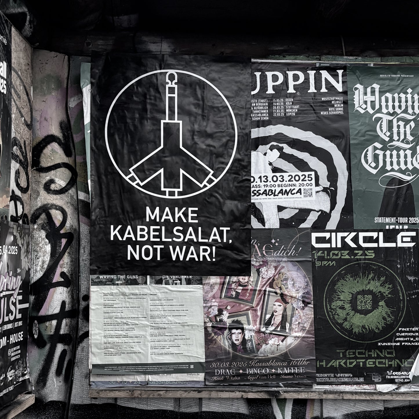 "Kabelsalat" - Poster