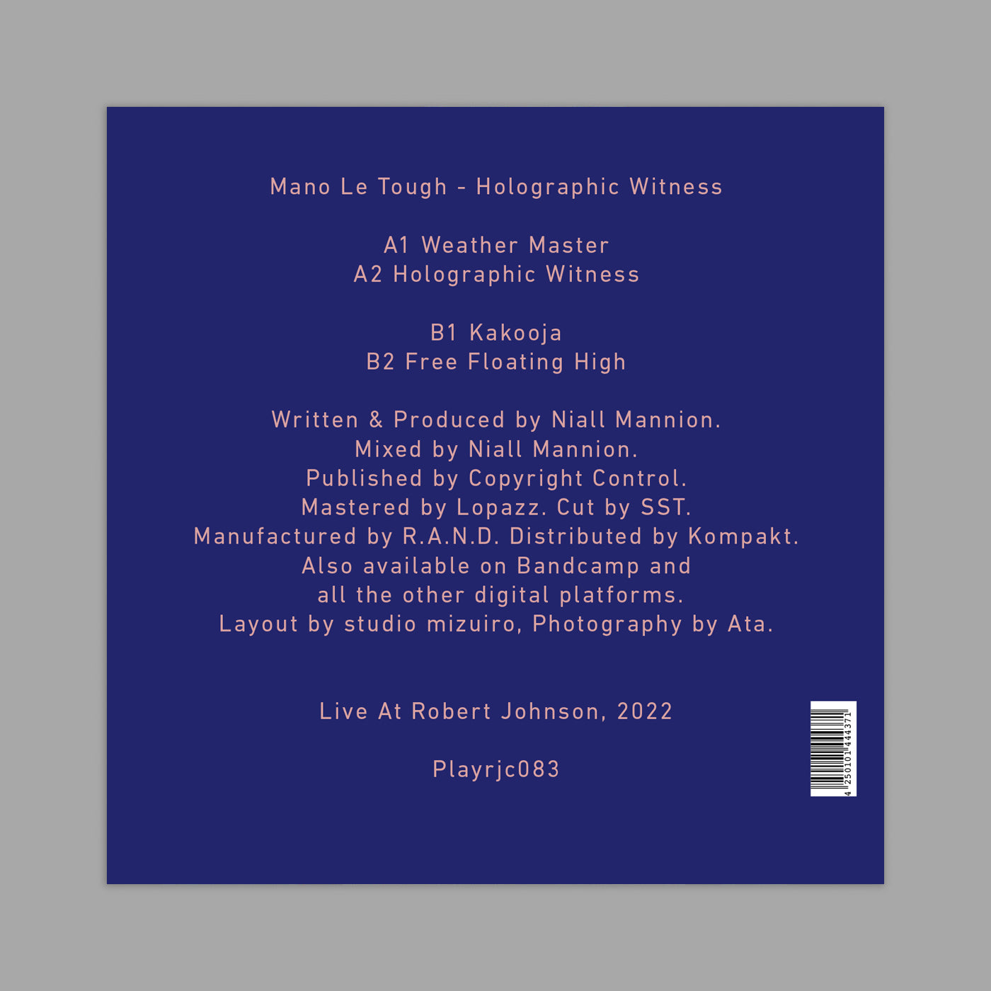 "Holographic Wittnes EP" by Mano Le Tough