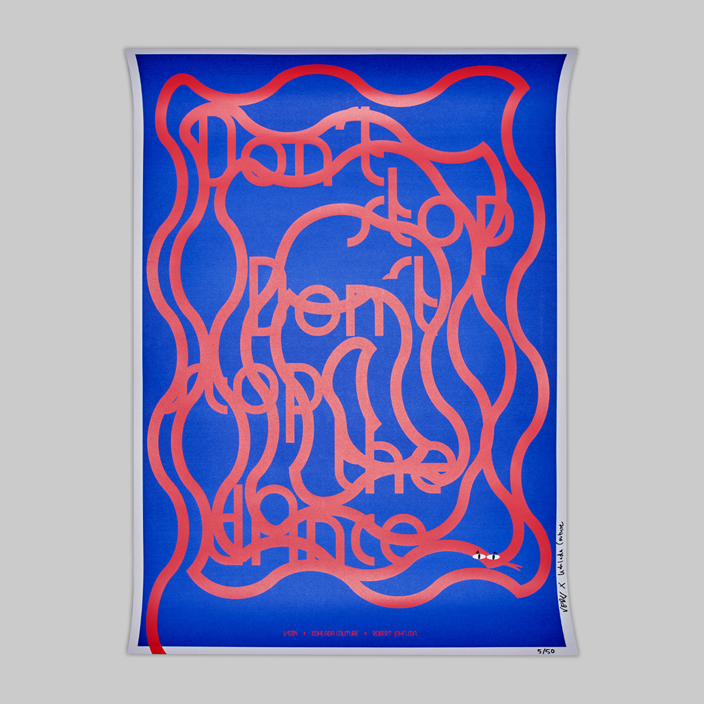 "Don't Stop, Don't Stop the Dance" - Print by Very & Kohlada Couture