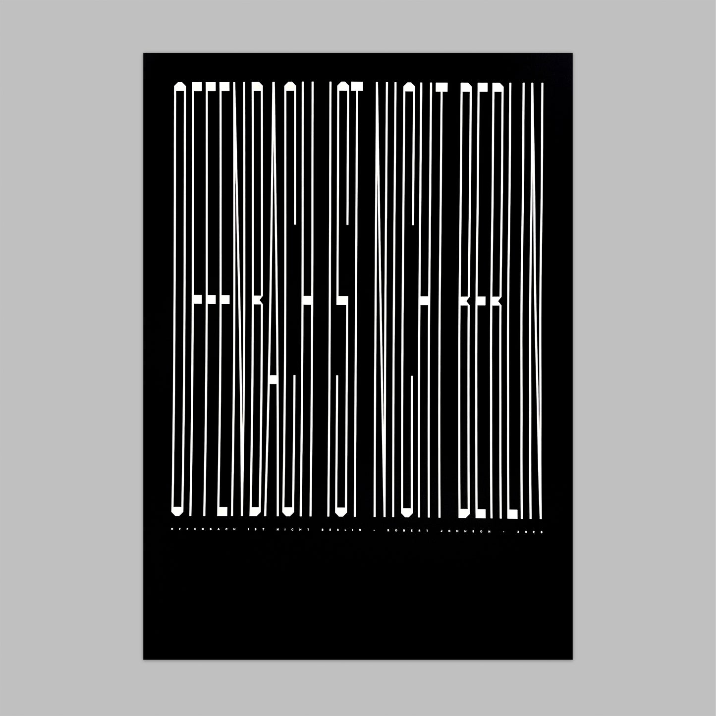 OFFENBACH IST NICHT BERLIN 2026 Poster