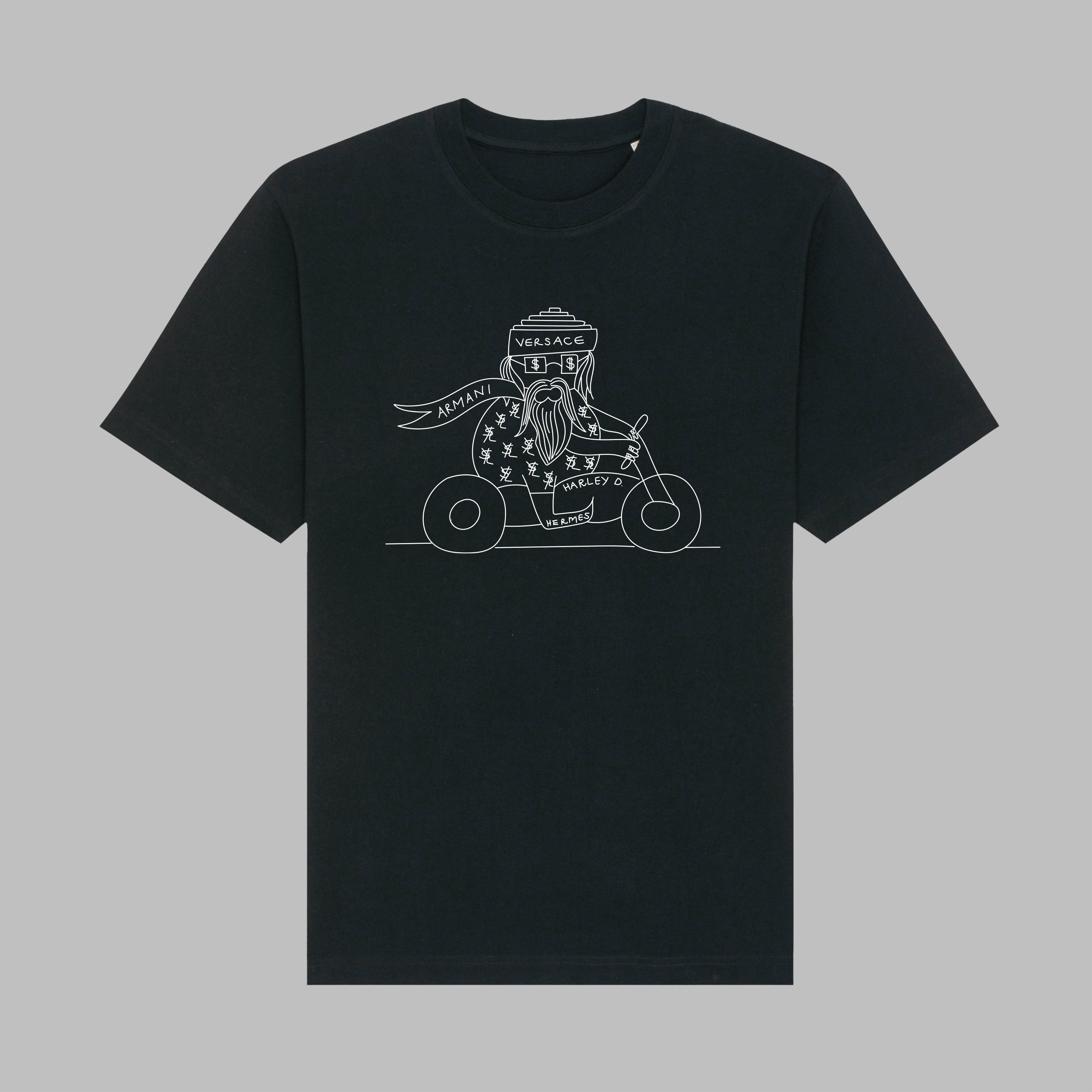 "YOU ARE THE GURU" SHIRT Black