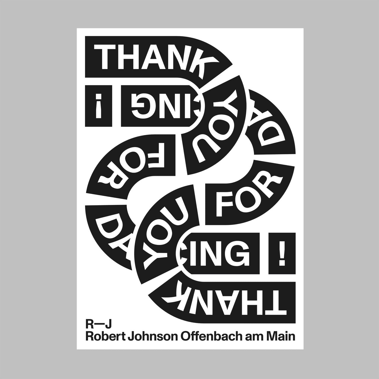 Thank you for dancing! - Poster