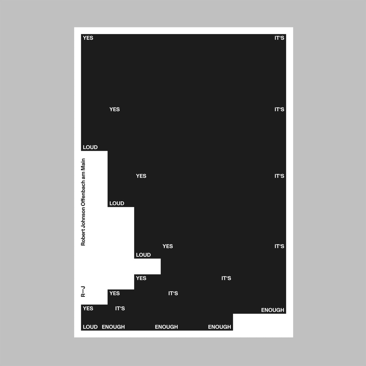 Yes, it's loud enough! - Poster