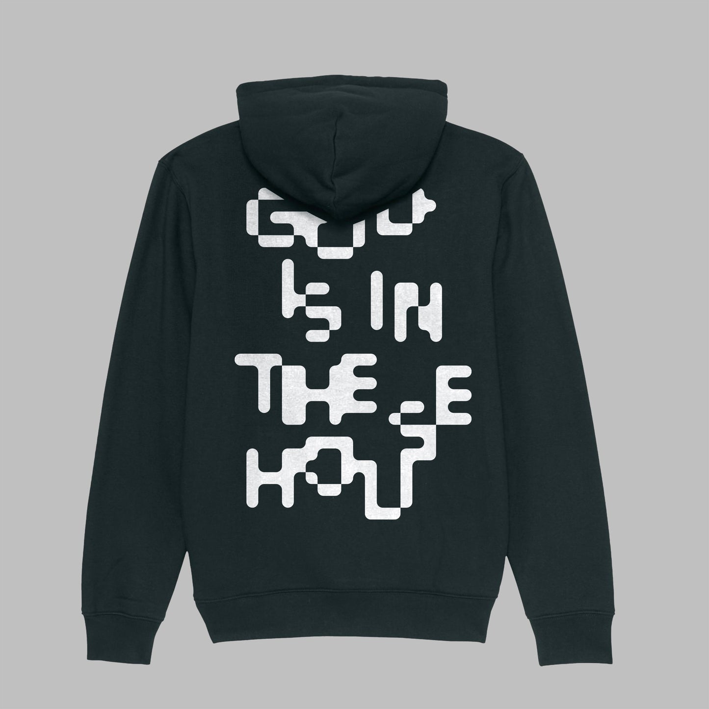 God is in the House -Remixed - Hoodie - Black