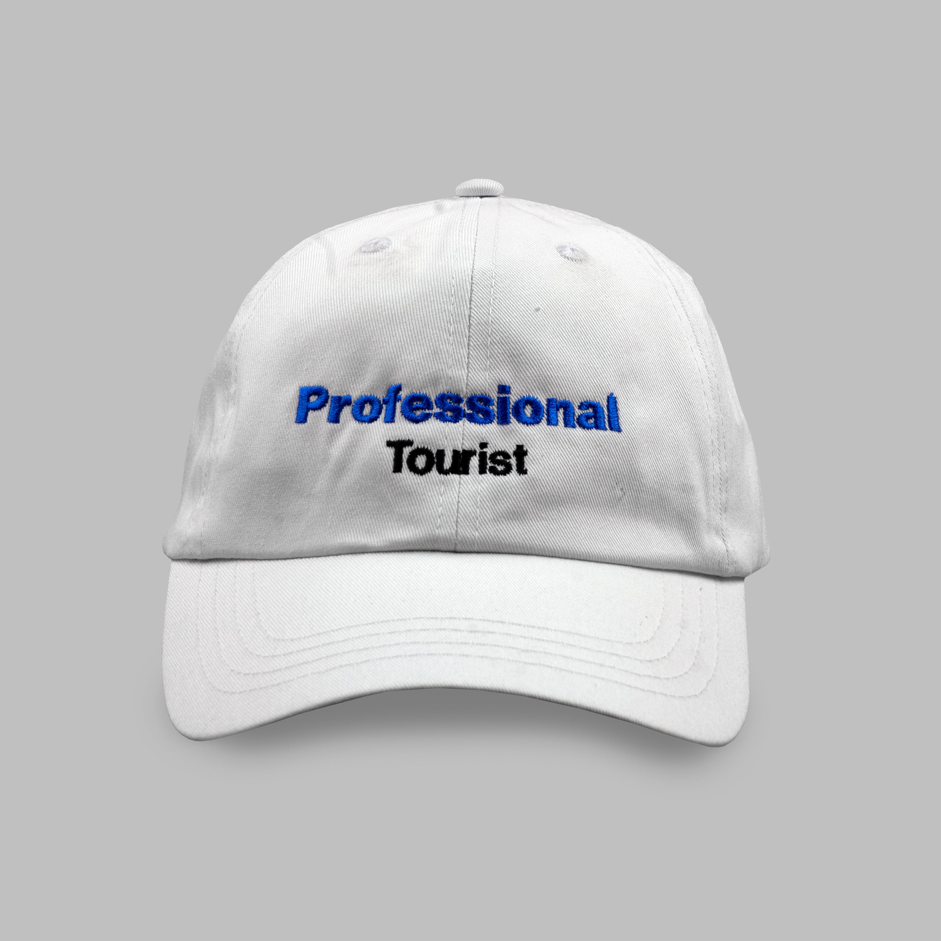 "Professional Tourist" - BASEBALL CAPS