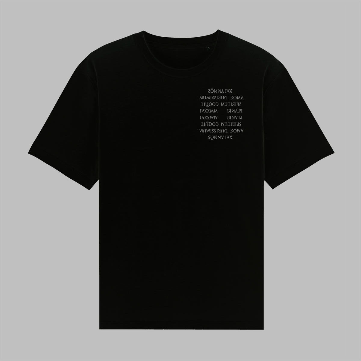 PLANK! AMOR – Black / Gray Shirt
