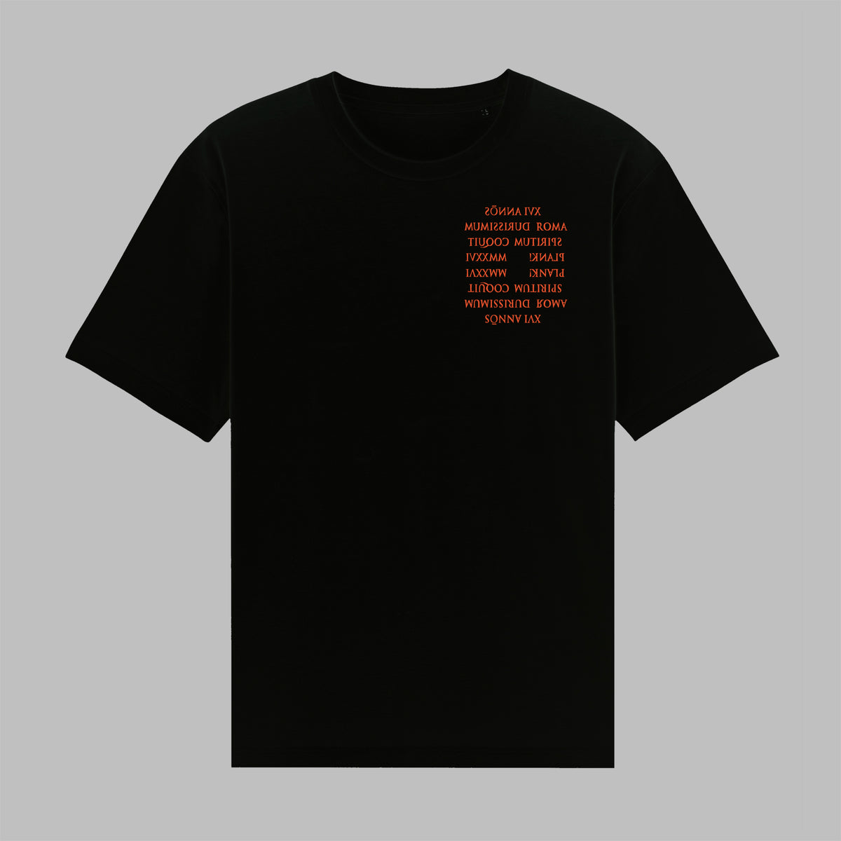 PLANK! AMOR – Black / Orange Shirt