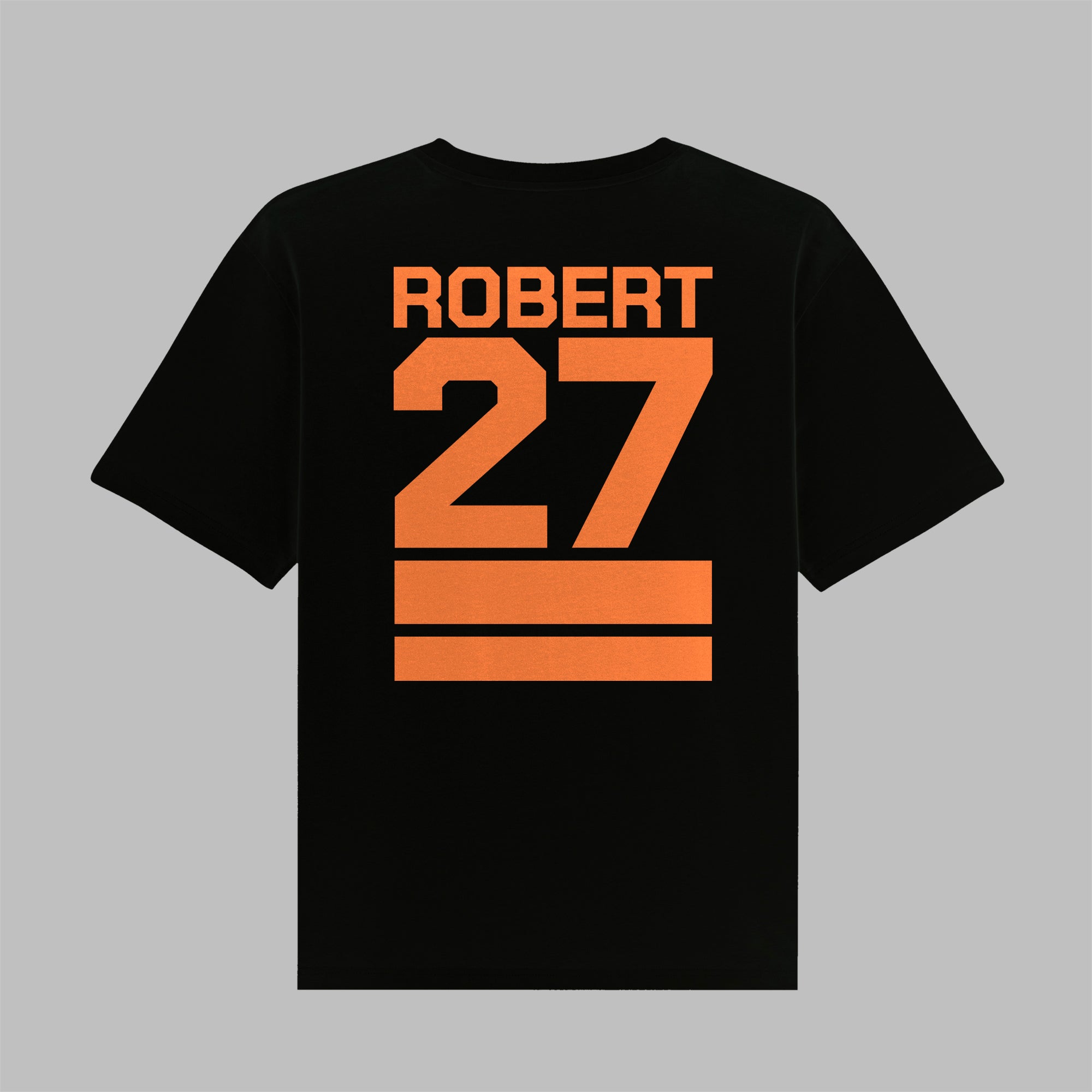 27 years Robert Johnson - Shirt - Black / Orange print