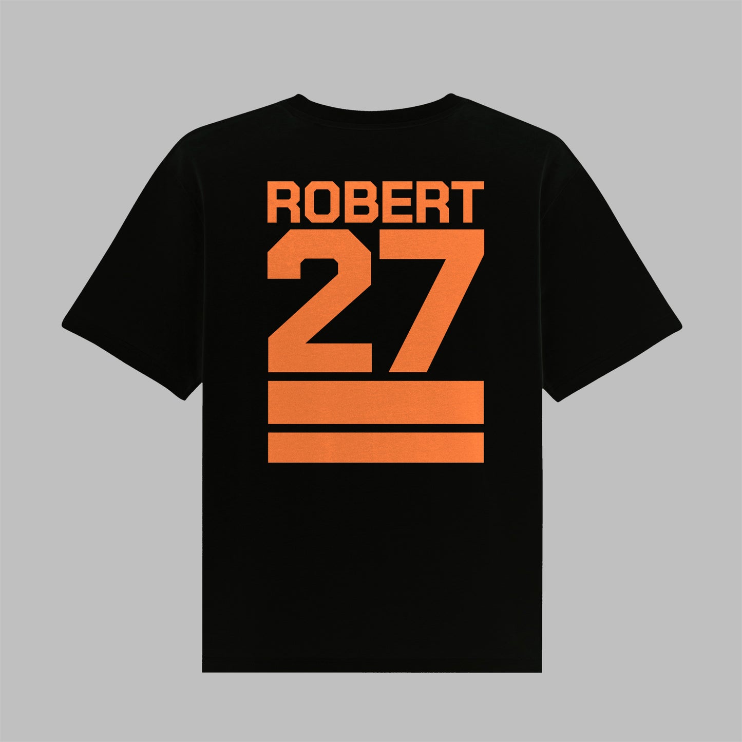 27 years Robert Johnson - Shirt - Black / Orange print