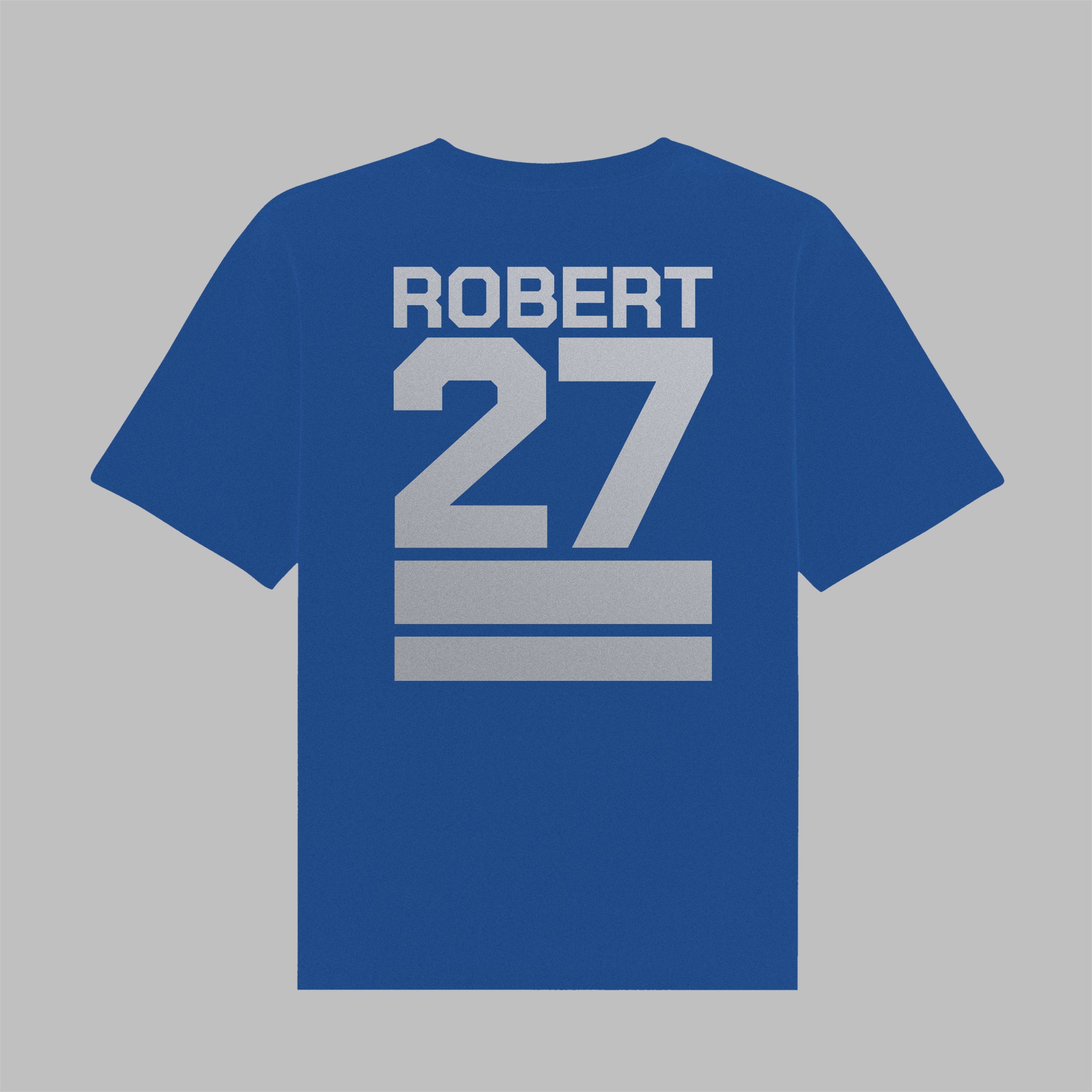 27 years Robert Johnson - Shirt - Blue / Silver print