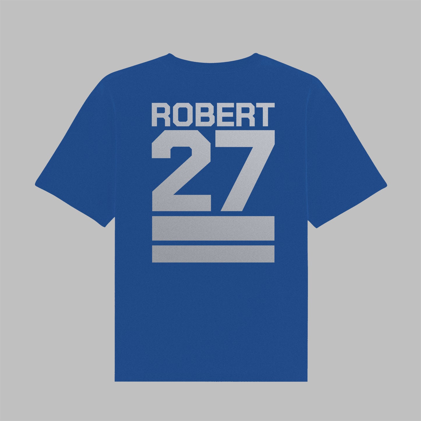 27 years Robert Johnson - Shirt - Blue / Silver print