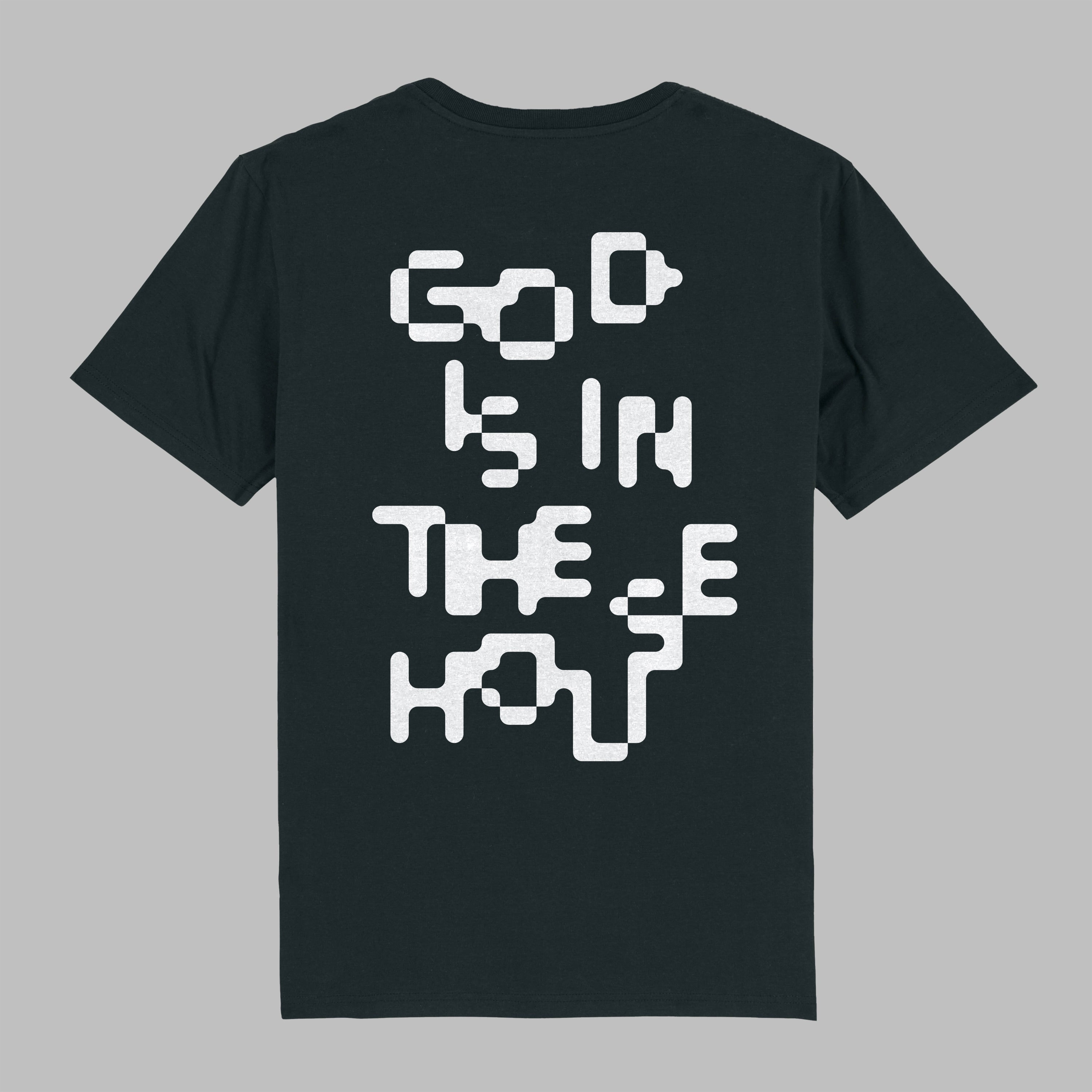 70% at checkout - God is in the House - Remixed - Black - T-Shirt
