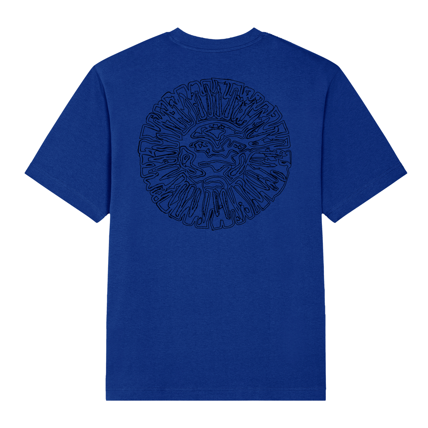 „LUSH LIFE“ -Worker Blue with Black Print