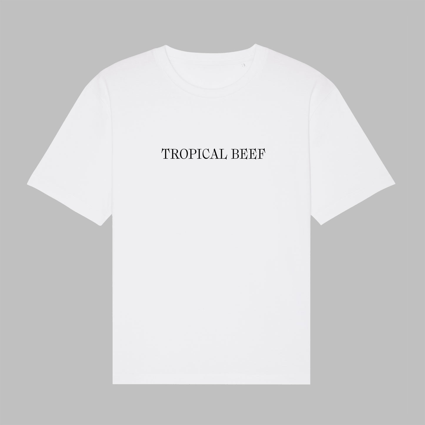 TROPICAL BEEF Shirt – White