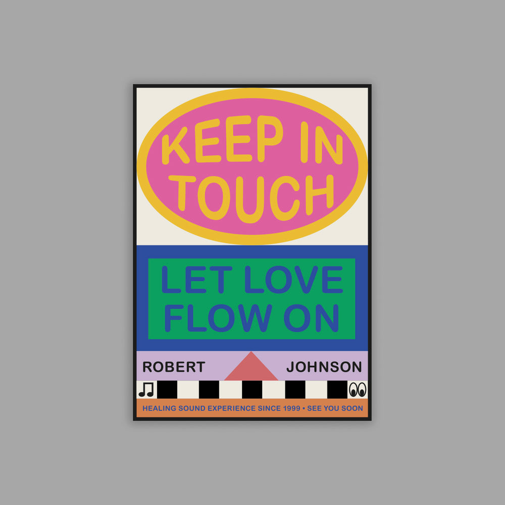 "Keep In Touch" - Poster
