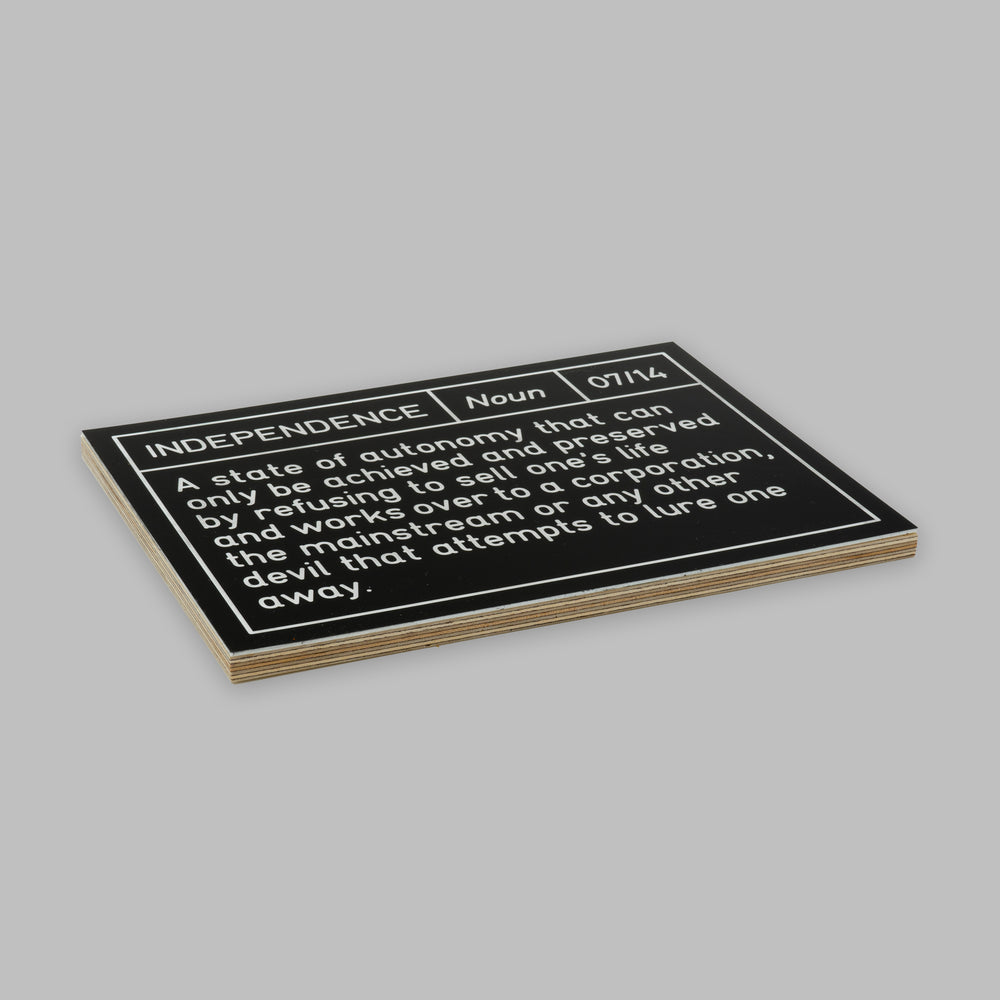 Independence - Sign 07/14