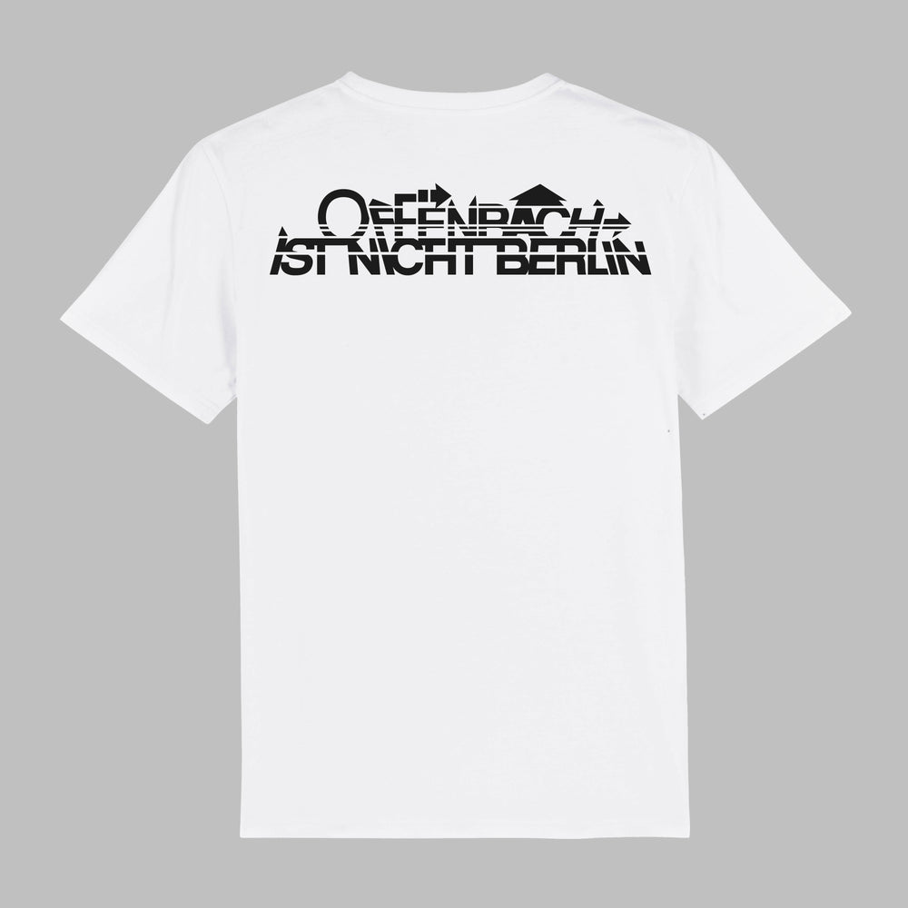 "OFFENBACH IST NICHT BERLIN III" by Franz Weid - White
