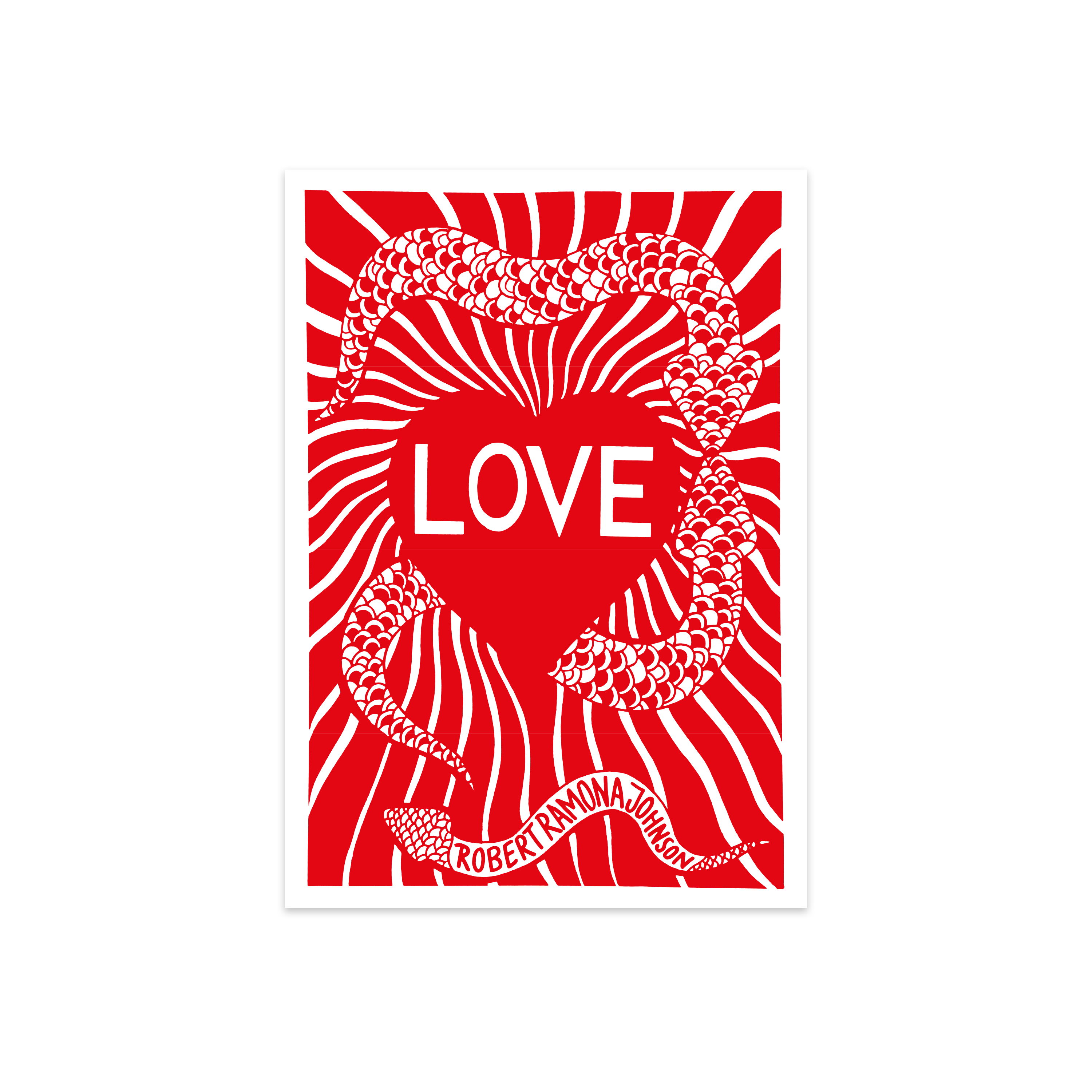 "Love" - Poster - Red Edition